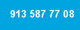 913 587 77 08 913 587 77 08